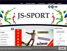 Tablet Screenshot of js-sport.sk